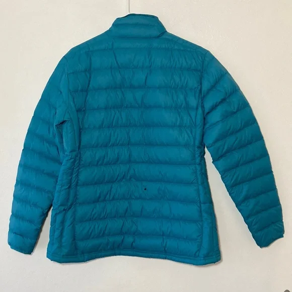 Women's Teal Puffer Jacket - Picture 5 of 15